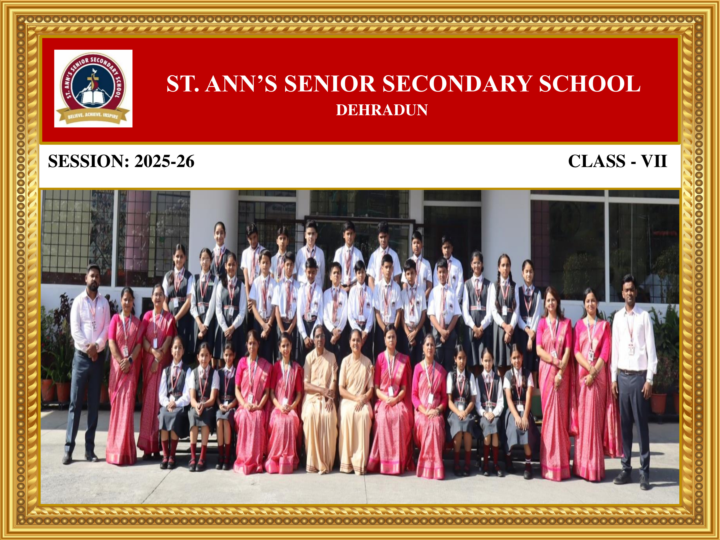 Class Group Photographs – Session 2025–26